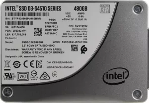 Жесткий диск SSD Intel D3 S4510 (SSDSC2KB480G801) 480Gb фото