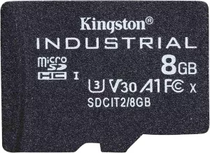 Карта памяти Kingston Industrial microSDHC 8Gb (SDCIT2/8GBSP) фото