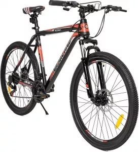 Велосипед Nasaland 6031M 26 р.21 2021 (черный/красный) фото