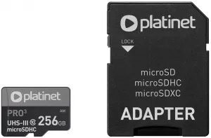 Карта памяти Platinet Pro 3 microSDXC 256Gb (PMMSDX256UIII) фото