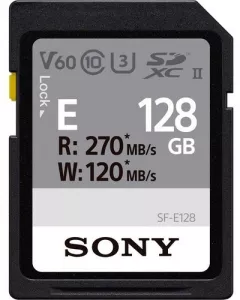Карта памяти Sony SDXC 128GB (SF-E128) фото