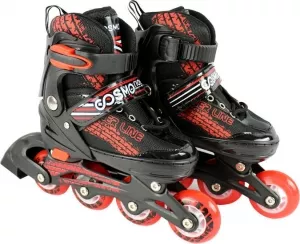 Роликовые коньки Cosmoride Skater (черный/красный) фото
