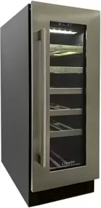 Винный шкаф Libhof Connoisseur CX-19 (серебристый) фото