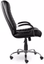 Офисное кресло UTFC Атлант В (хром, натуральная кожа, черный) фото 2