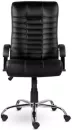 Офисное кресло UTFC Атлант В (хром, натуральная кожа, черный) фото 4