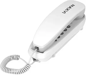 Проводной телефон Maxvi CS-01 (белый) фото