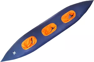 Надувная лодка Merman 540/3 с фартуком (серый/оранжевый) фото