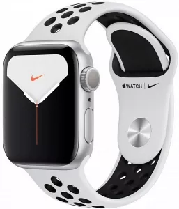 Умные часы Apple Watch Nike Series 5 44mm Aluminum Silver (MX3V2) фото