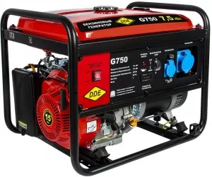Бензиновый генератор DDE G750  фото