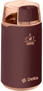Кофемолка Delta DL-087K коричневая фото
