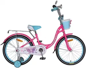 Детский велосипед Favorit Butterfly 20 2020 (розовый/бирюзовый) фото