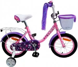 Велосипед детский Favorit Lady 20 (розовый/фиолетовый, 2018) фото
