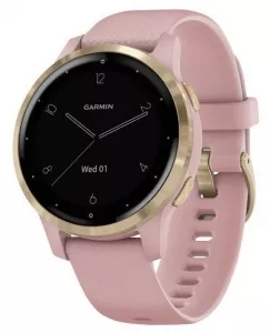 Умные часы Garmin Vivoactive 4s (розовый/золотистый) фото