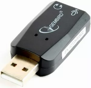 USB аудиоадаптер Gembird SC-USB2.0-01 фото