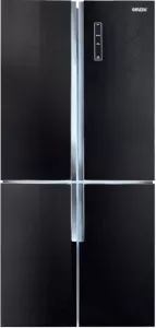 Холодильник Ginzzu NFK-510 Black glass фото