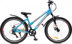 Велосипед Greenway Colibri-H 27.5 р.16 2021 (синий/оранжевый) фото
