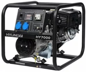 Бензиновый генератор Hyundai HY7000 фото