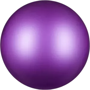 Мяч для художественной гимнастики Indigo IN329 (фиолетовый) фото