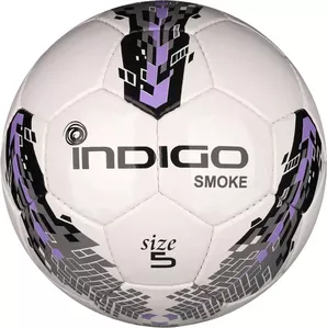 Футбольный мяч Indigo Smoke IN025 (5 размер) фото