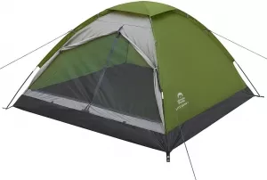 Треккинговая палатка Jungle Camp Lite Dome 2 (зеленый/серый) фото