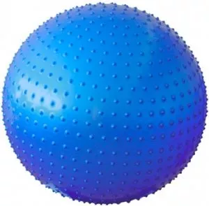 Мяч гимнастический Leco массажный 75 см фото