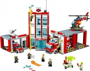 Конструктор Lego City 60110 Пожарная часть фото