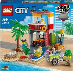 Конструктор LEGO City 60328 Пост спасателей на пляже фото