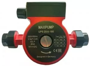 Циркуляционный насос MAXPUMP UPS 25/4-180 фото