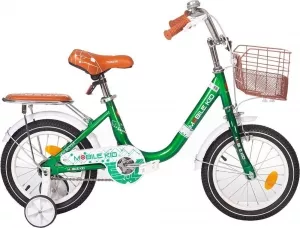 Детский велосипед Mobile Kid Genta 14 (темно-зеленый) фото