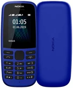 Nokia 105 (2019) (синий) фото