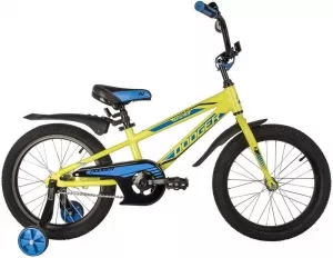 Детский велосипед Novatrack Dodger 18 2022 185ADODGER.GN22 (зеленый) фото