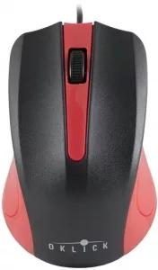 Компьютерная мышь Oklick 225M black/red фото