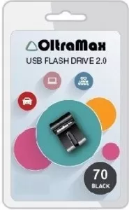 USB Flash Oltramax 70 16GB (черный) фото
