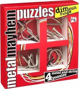 Настольная игра Professor Puzzle Набор из 4 головоломок Умник (Difficult Range Set of 4) фото