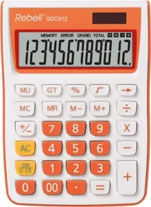 Калькулятор Rebell SDC912 Orange фото