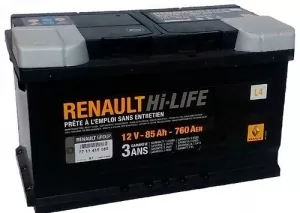Аккумулятор Renault Hi-LIFE (85Ah) фото