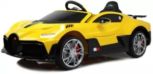 Детский электромобиль River Toys Bugatti Divo HL338 (желтый) фото