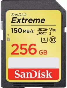 Карта памяти SanDisk Extreme SDXC 256Gb (SDSDXV5-256G-GNCIN) фото