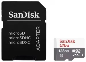 Карта памяти SanDisk Ultra microSDXC 128Gb (SDSQUNS-128G-GN6TA) фото