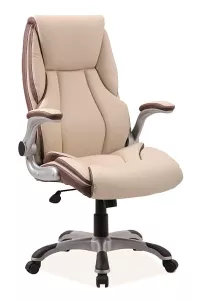 Кресло Signal Q-389 (кремовый/коричневый) фото