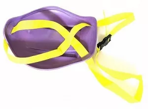 Санки-ледянка Тяни-Толкай с ручкой-ремнем L-33 (фиолетовый) фото