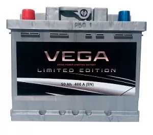 Аккумулятор VEGA 6СТ-50Е (50Ah) фото