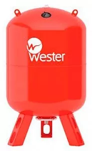 Мембранный бак для для системы отопления Wester WRV 300 фото