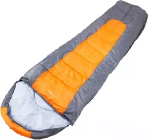 Спальный мешок Acamper Bergen 300г/м2 (оранжевый/серый) фото
