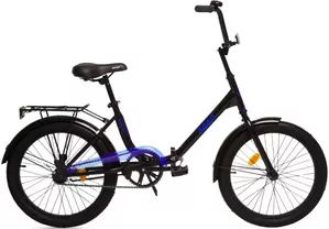 Велосипед AIST Smart 20 1.1 2021 (черный/синий) фото