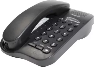 Проводной телефон Аттел 207 (черный) фото