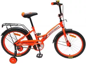 Детский велосипед Avenger New Star 16&#34; (оранжевый/черный) фото