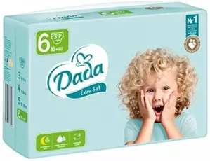 Подгузники детские Dada Extra Soft Extra Large 6 (39 шт) фото