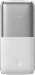 Портативное зарядное устройство Baseus Bipow Pro Digital Display Fast Charge 20W 10000mAh (белый) фото