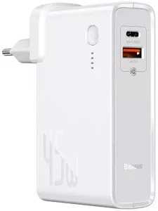 Портативное зарядное устройство Baseus GaN PPNLD-C02 10000mAh (белый) фото